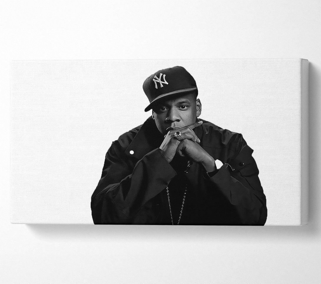  A Canvas Print of Jay Z Baseball Hat Canvas Art