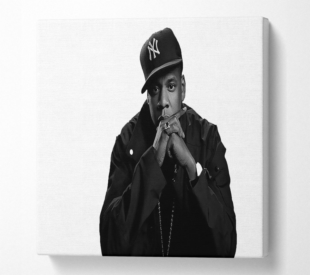  A Canvas Print of Jay Z Baseball Hat Canvas Art