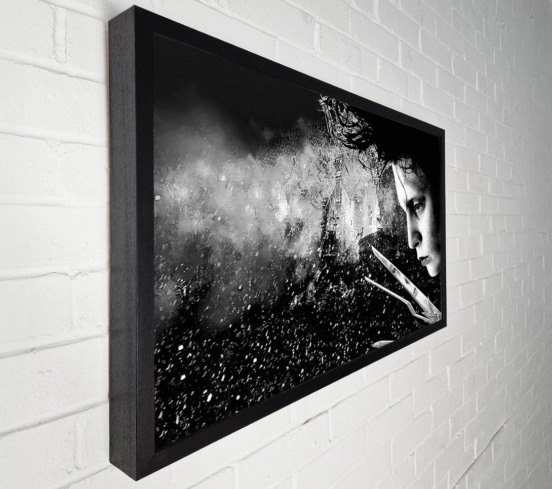  A Canvas Print of Edward Scissorhands Canvas Wall Art