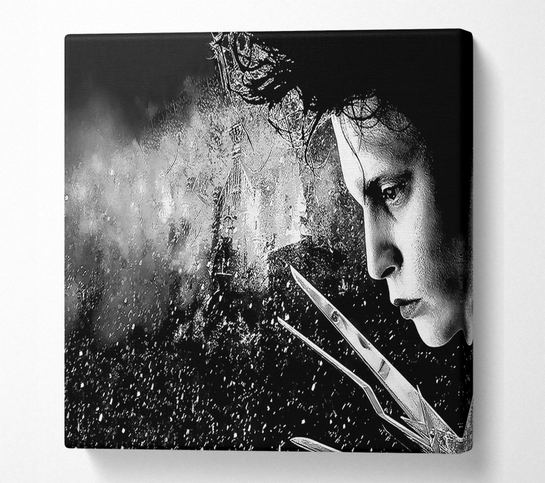  A Canvas Print of Edward Scissorhands Canvas Wall Art