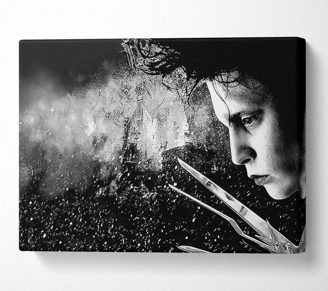  A Canvas Print of Edward Scissorhands Canvas Wall Art