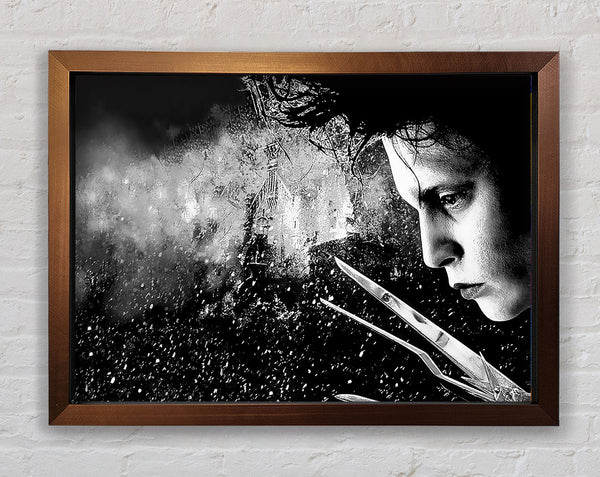 Edward Scissorhands Framed Print