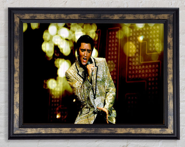 Elvis Presley 68 Special Framed Print