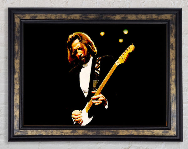 Eric Clapton Guitar Framed Print