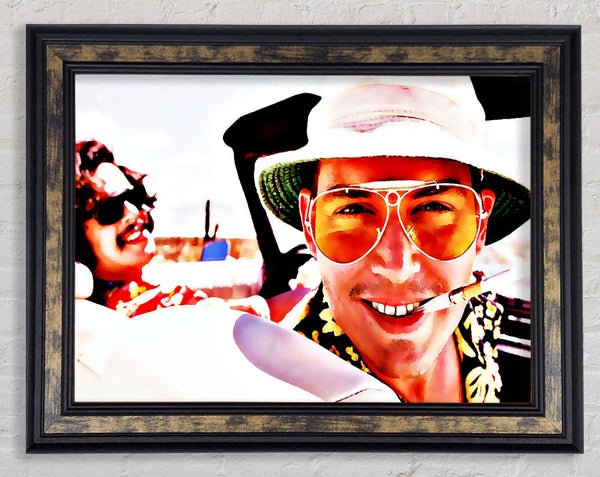 Fear And Loathing In Las Vegas Framed Print