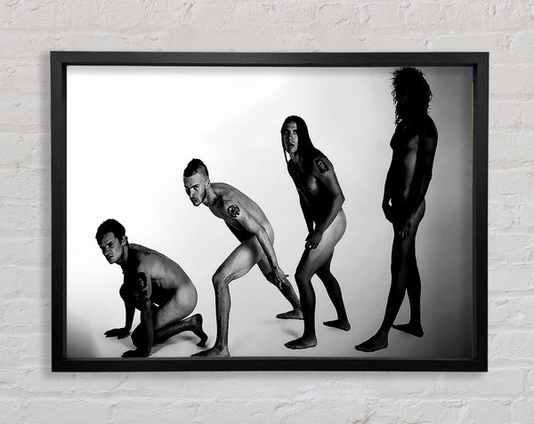 Red Hot Chili Peppers Evolution Framed Print