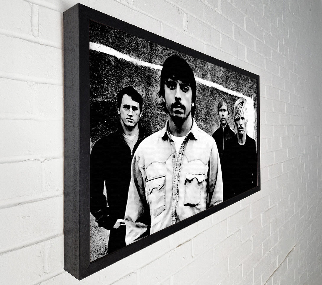  A Canvas Print of Foo Fighters Canvas Print