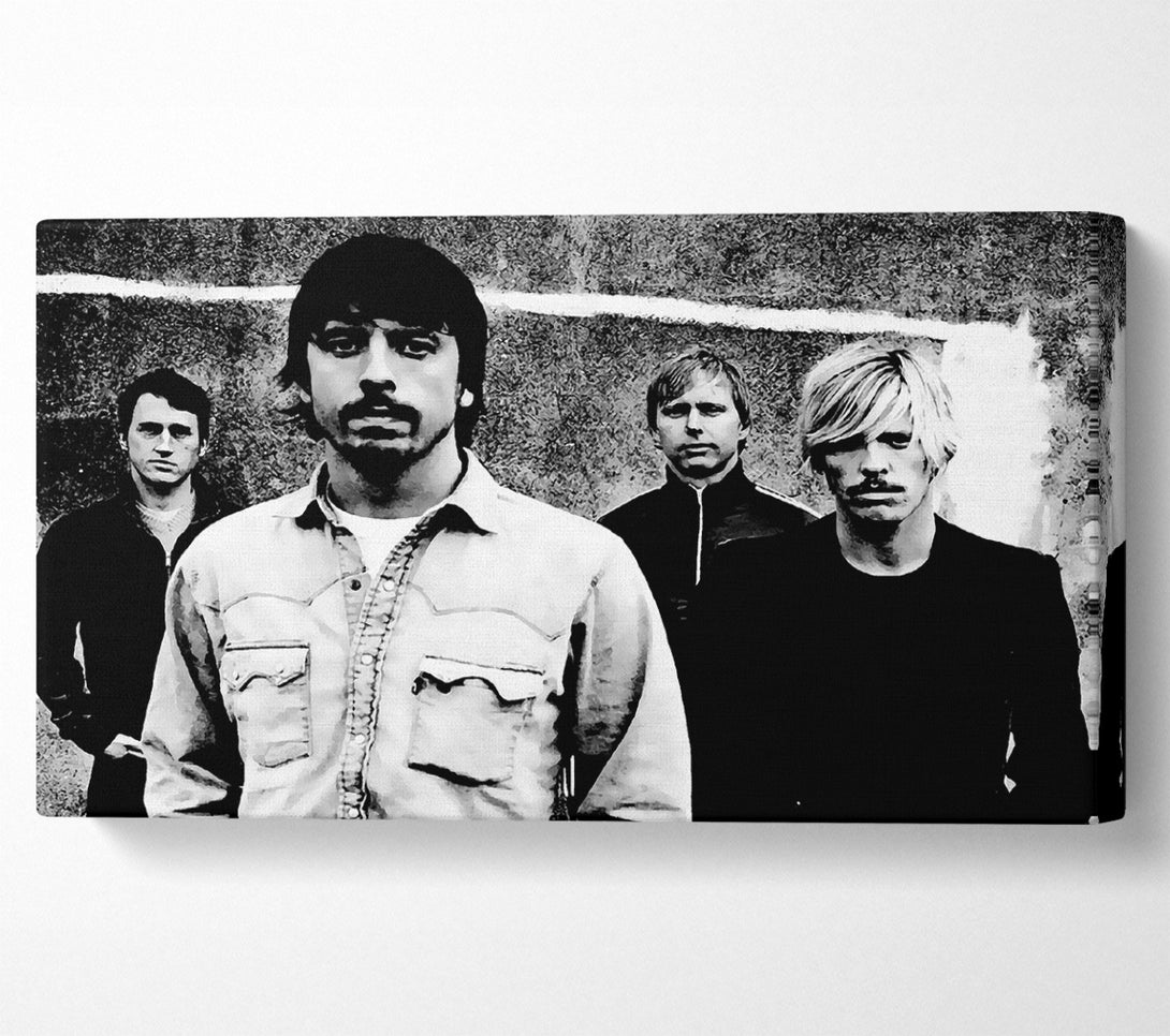  A Canvas Print of Foo Fighters Canvas Print