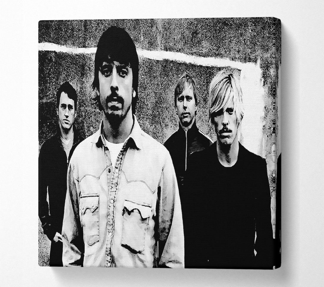  A Canvas Print of Foo Fighters Canvas Print