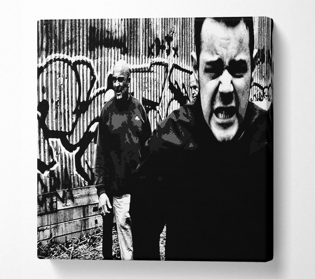  A Canvas Print of Football Factory Canvas Print