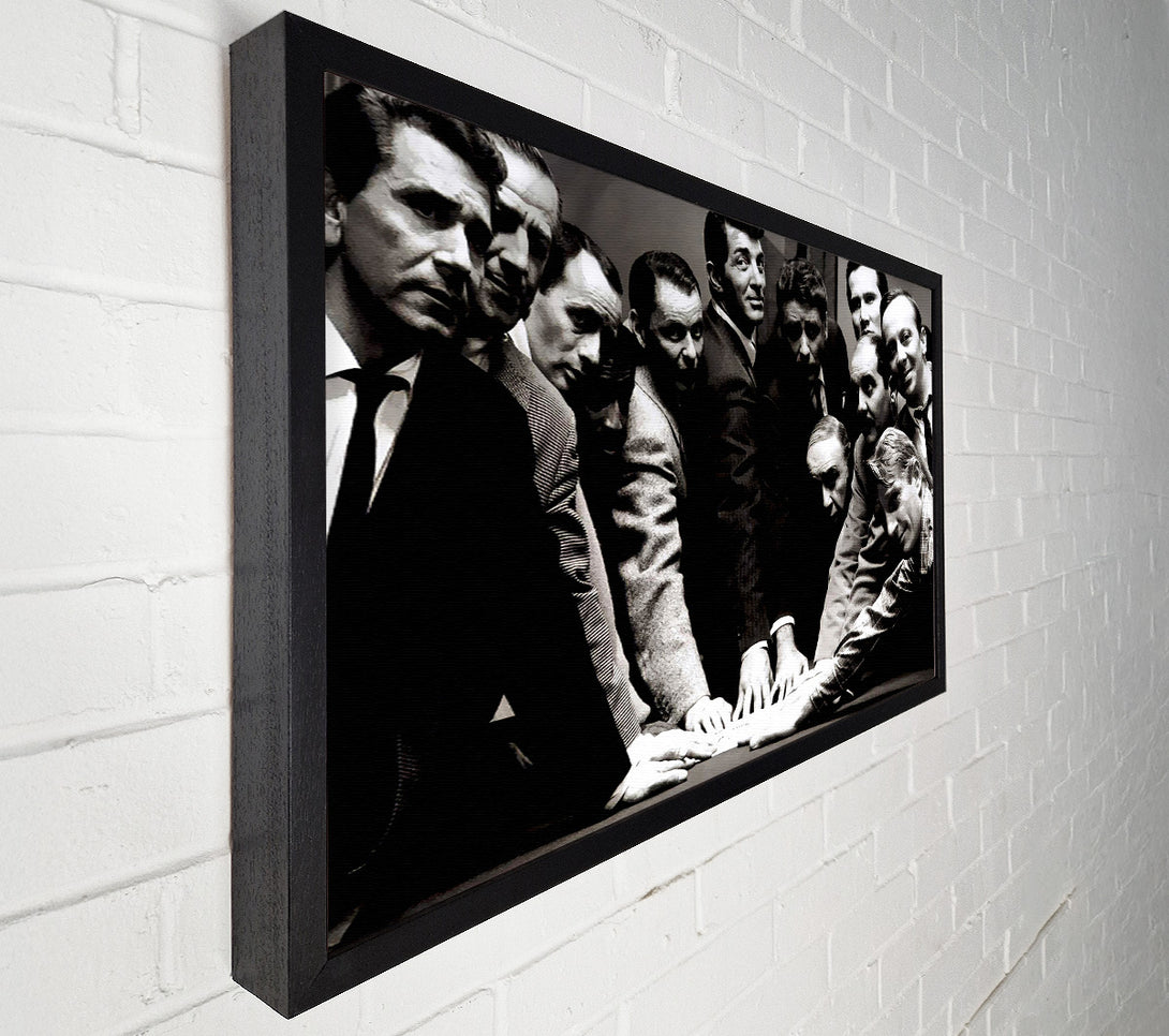  A Canvas Print of Frank Sinatra Ocean 11 Original Canvas Print