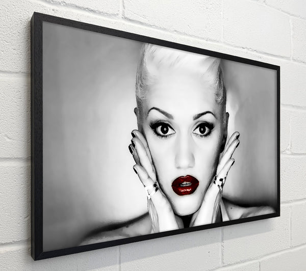 Gwen Stefani Red Lips