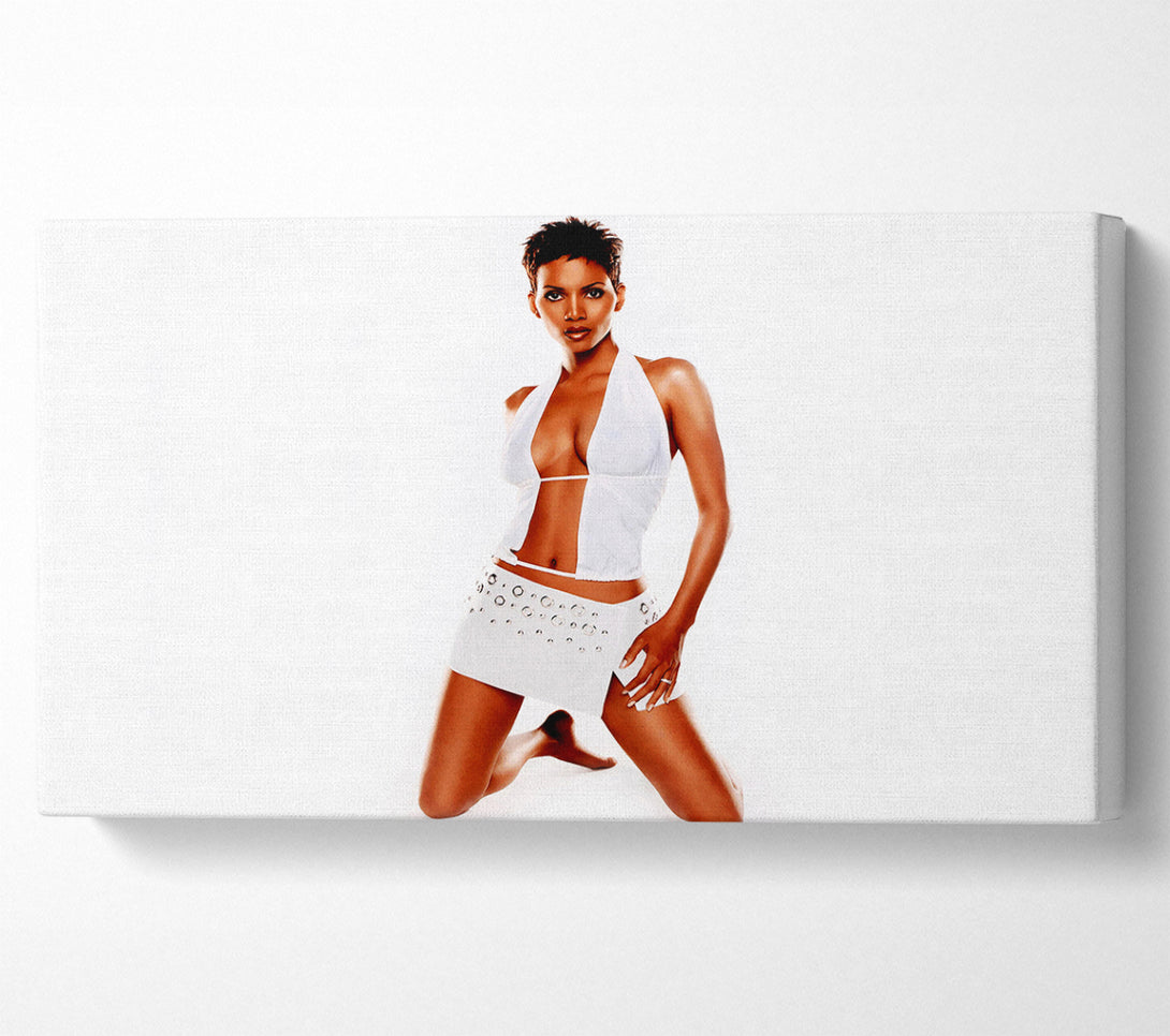  A Canvas Print of Halle Berry Canvas Wall Art