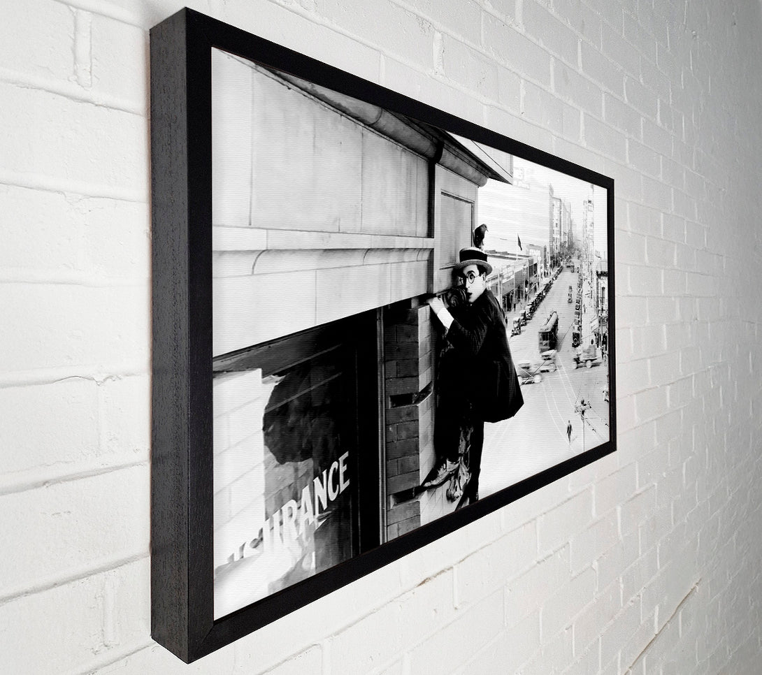  A Canvas Print of Harold Lloyd Building Canvas Art