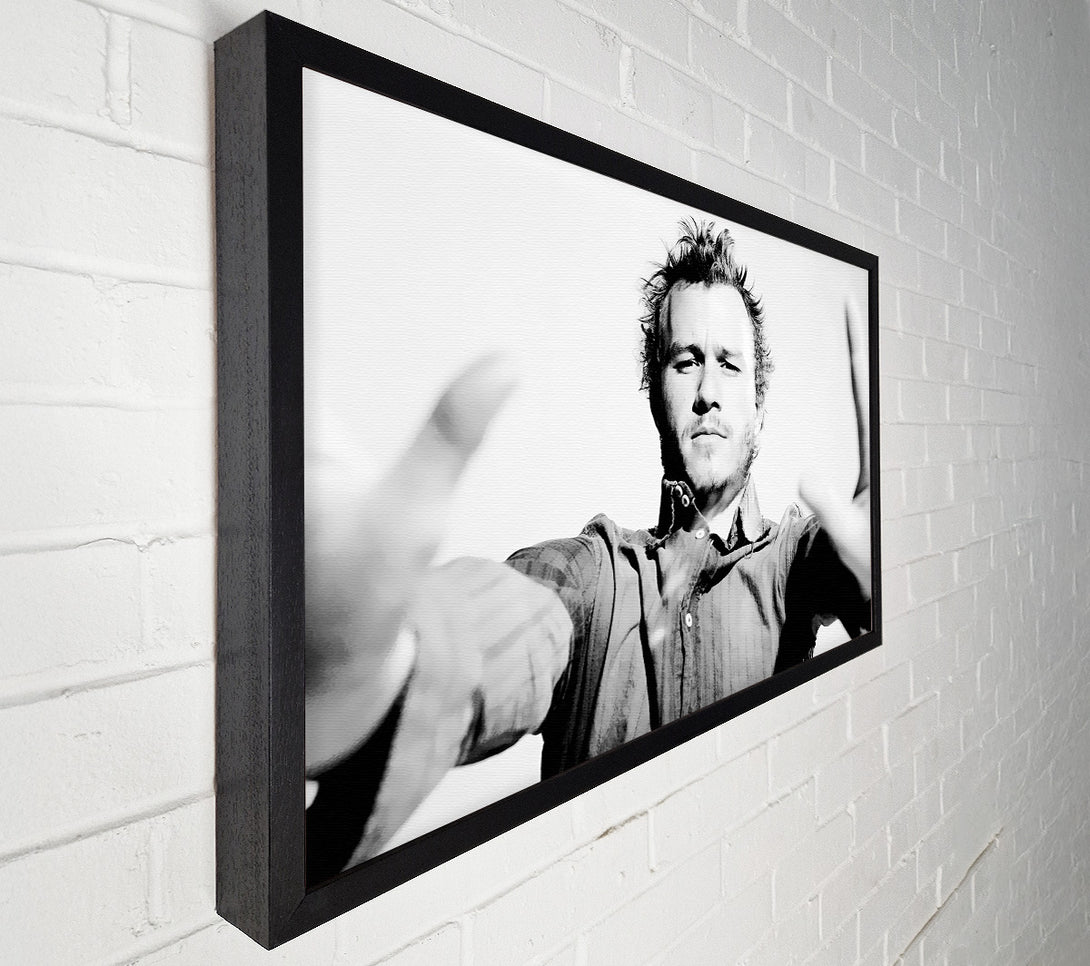  A Canvas Print of Heath Ledger Hands Canvas Art