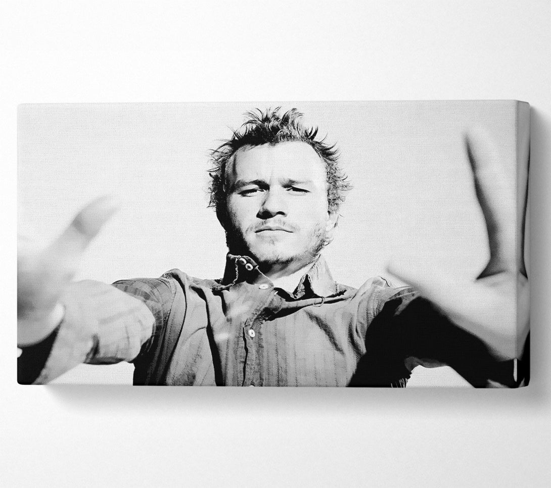  A Canvas Print of Heath Ledger Hands Canvas Art