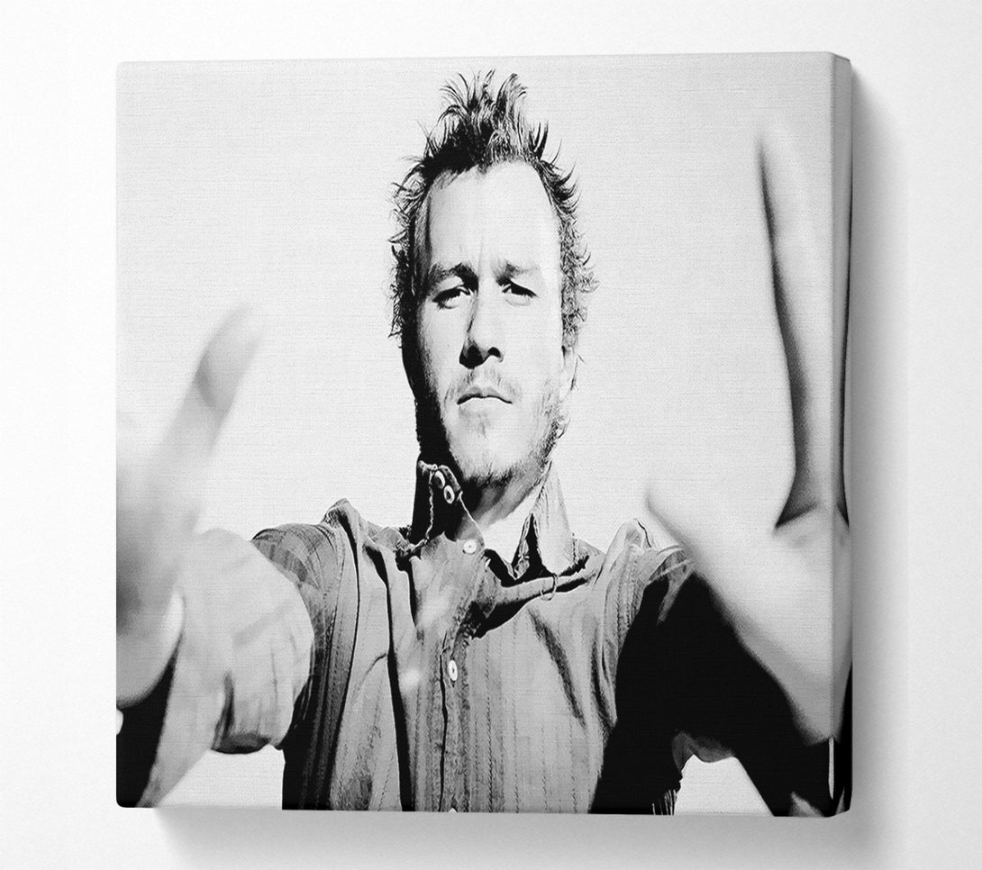  A Canvas Print of Heath Ledger Hands Canvas Art