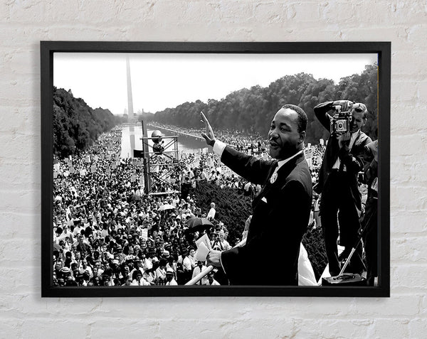 I Have A Dream Martin Luther King Jr Framed Print