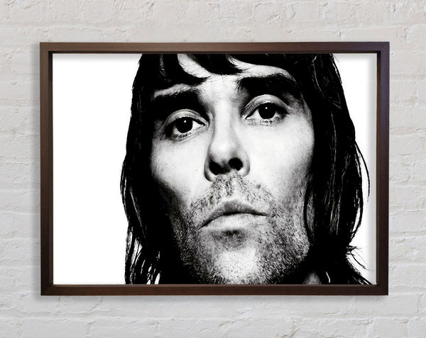 Ian Brown B n W Framed Print