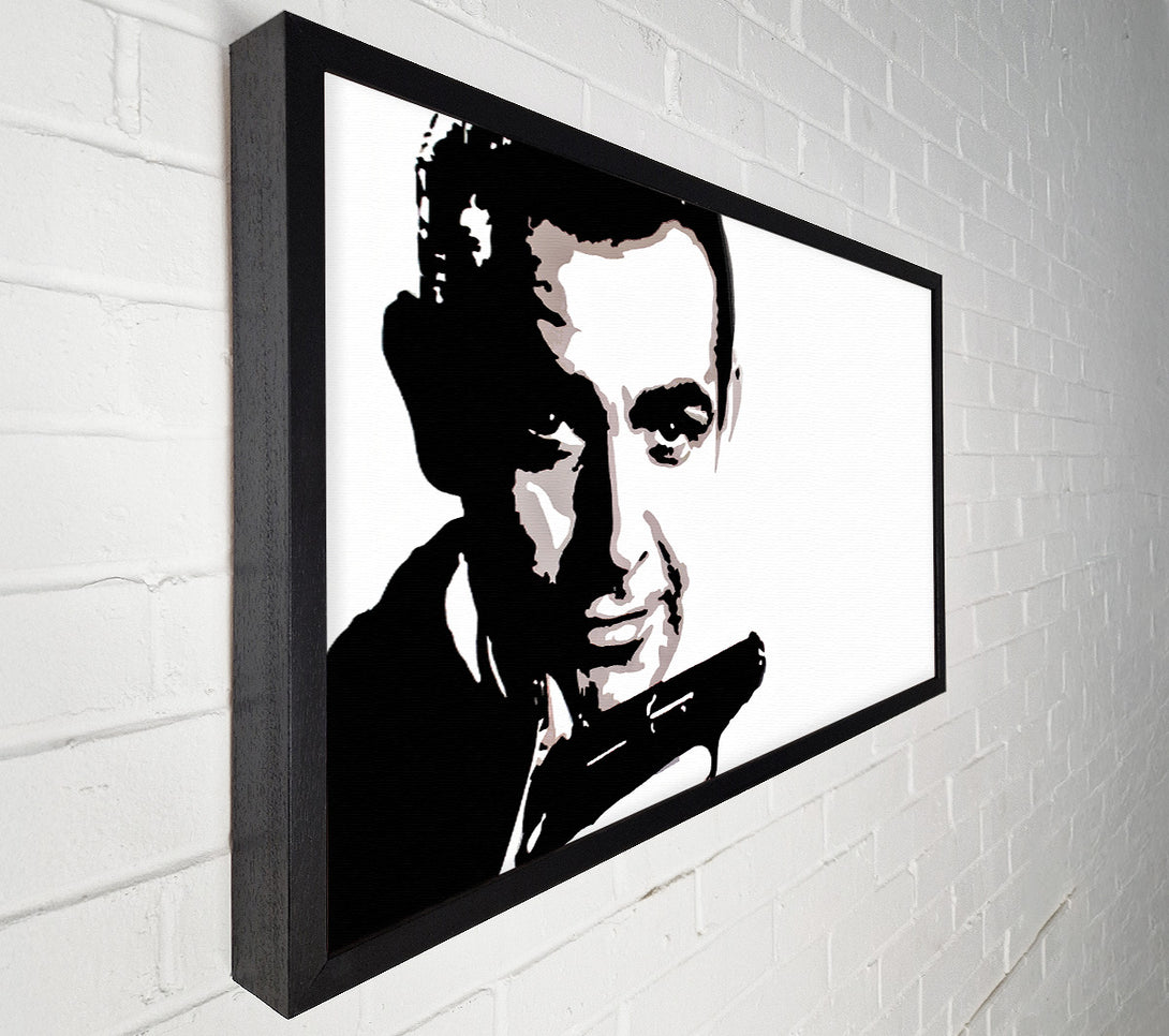 A Canvas Print of James Bond Sean Connery Canvas Wall Art