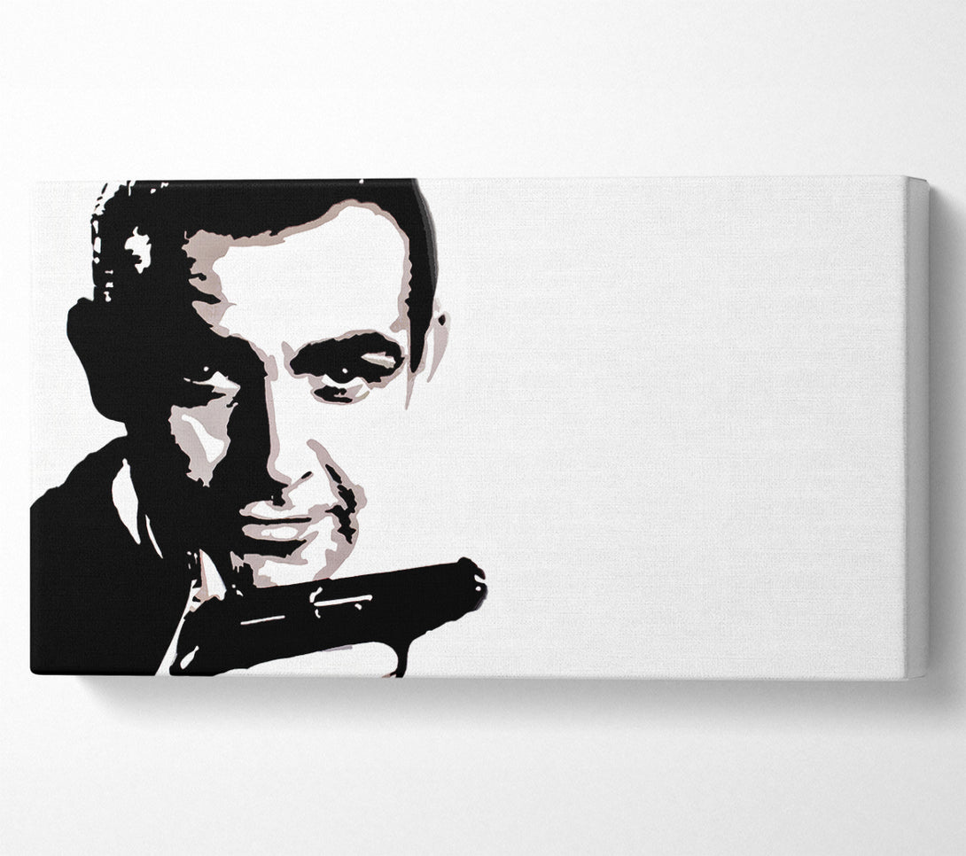  A Canvas Print of James Bond Sean Connery Canvas Wall Art
