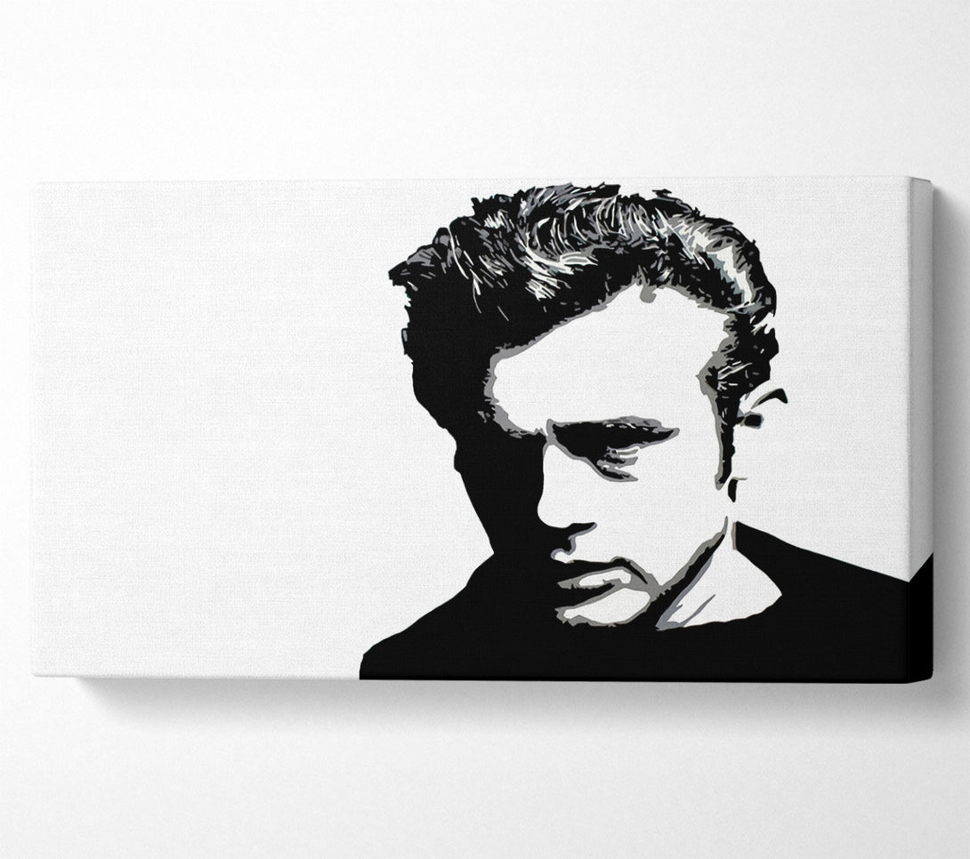  A Canvas Print of James Dean Pop Art Canvas Art