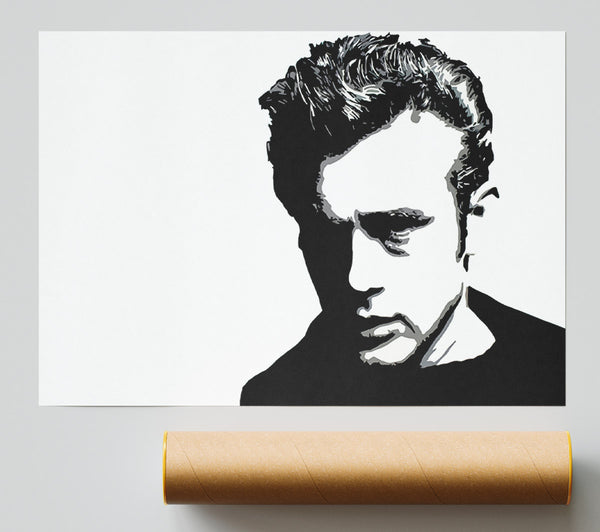 James Dean Pop Art Poster