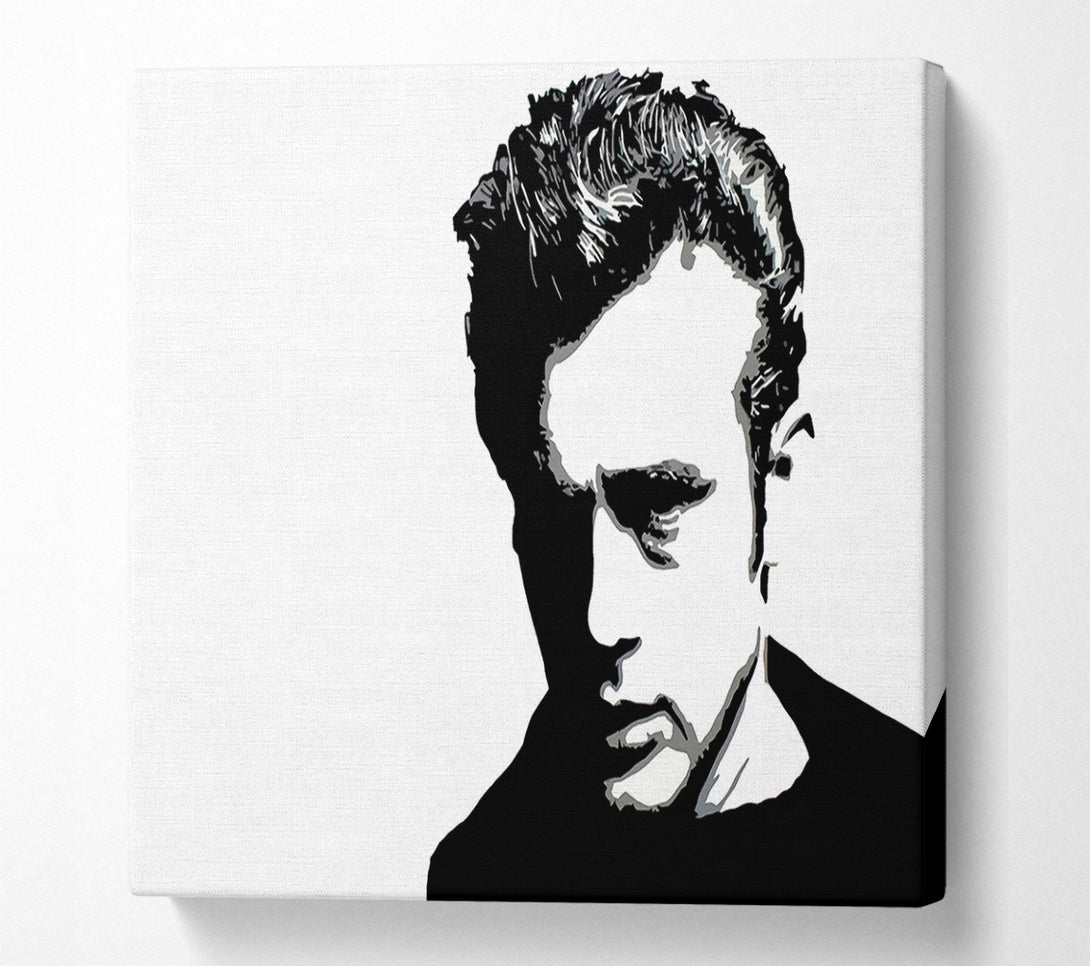  A Canvas Print of James Dean Pop Art Canvas Art