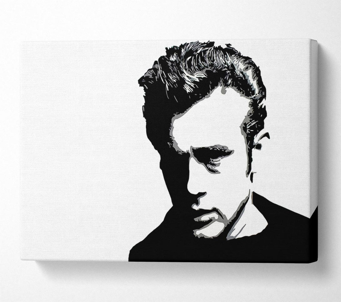  A Canvas Print of James Dean Pop Art Canvas Art