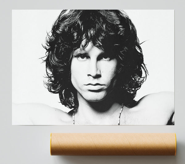 Jim Morrison Face Poster