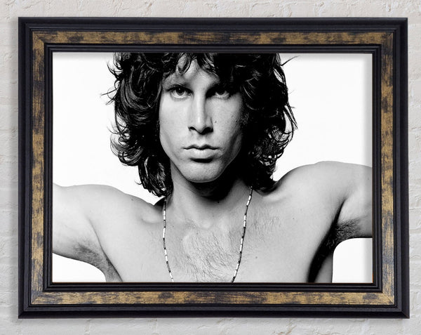 Jim Morrison Music Framed Print