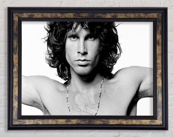 Jim Morrison Music Framed Print