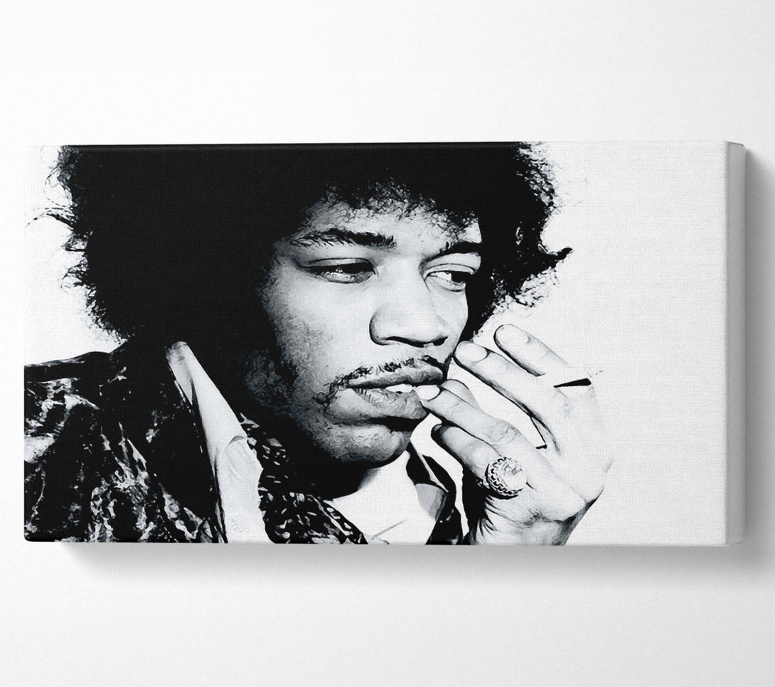 A Canvas Print of Jimi Hendrix Hey Joe Canvas Art
