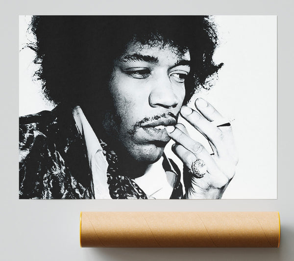Jimi Hendrix Hey Joe Print