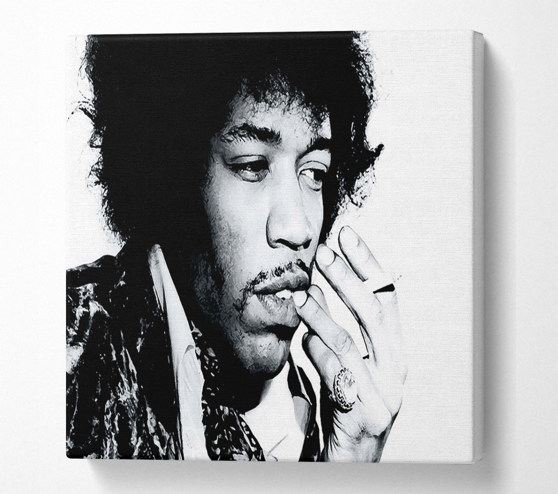  A Canvas Print of Jimi Hendrix Hey Joe Canvas Art