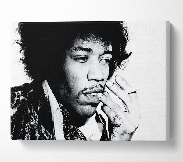  A Canvas Print of Jimi Hendrix Hey Joe Canvas Art