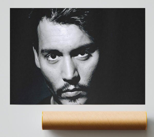Johnny Depp Face Print