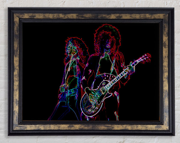 Led Zepplin Framed Print