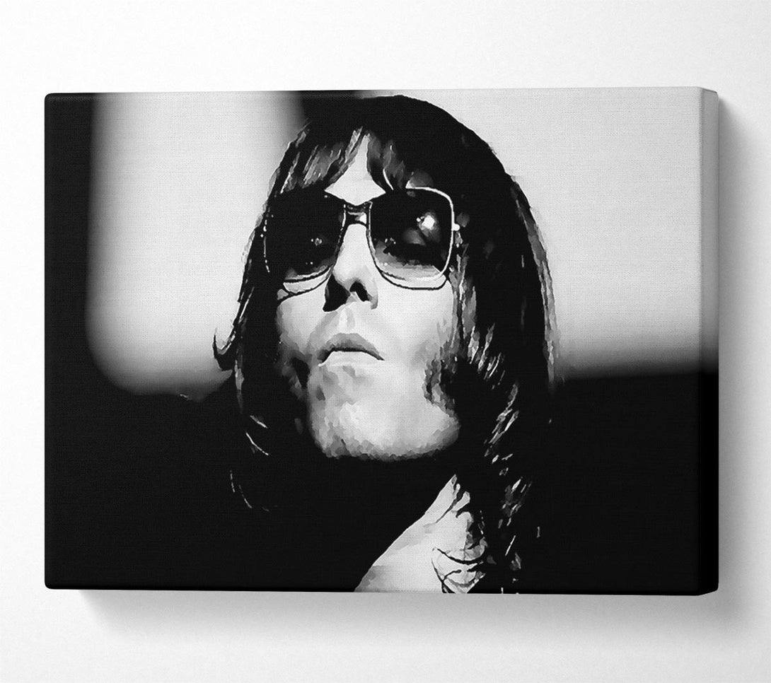  A Canvas Print of Liam Gallagher Oasis Canvas Wall Art