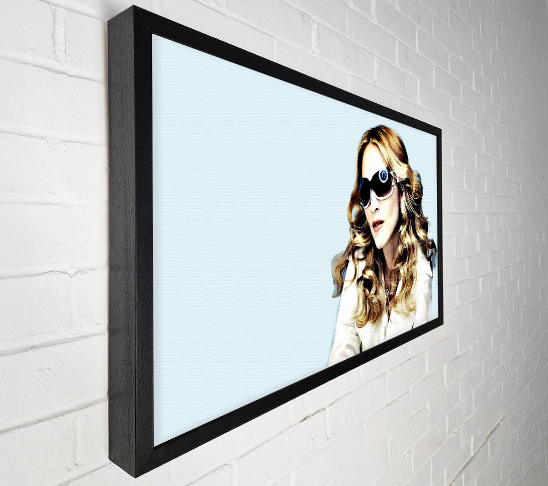  A Canvas Print of Madonna Baby Blue Canvas Wall Art