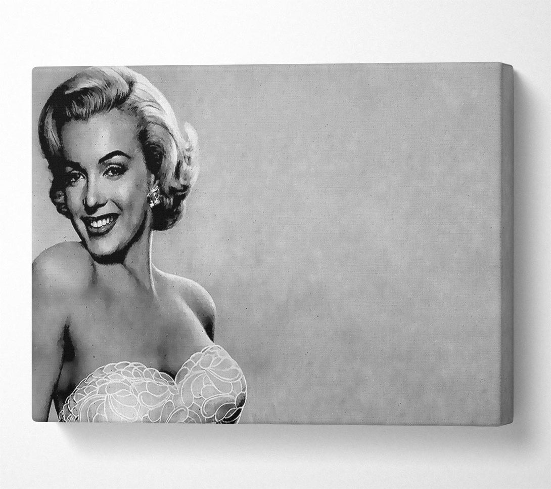  A Canvas Print of Marilyn Monroe 3 Canvas Wall Art