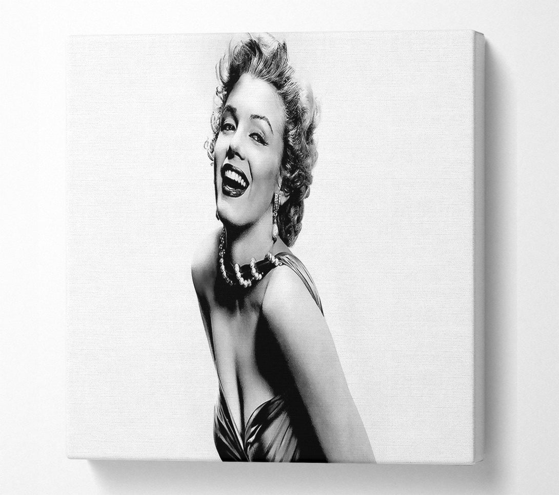  A Canvas Print of Marilyn Monroe 4 Canvas Print