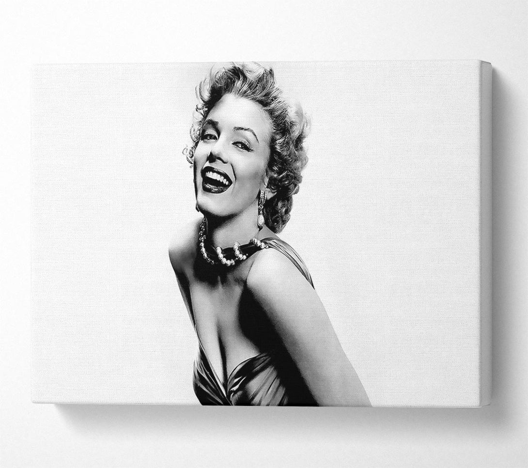  A Canvas Print of Marilyn Monroe 4 Canvas Print