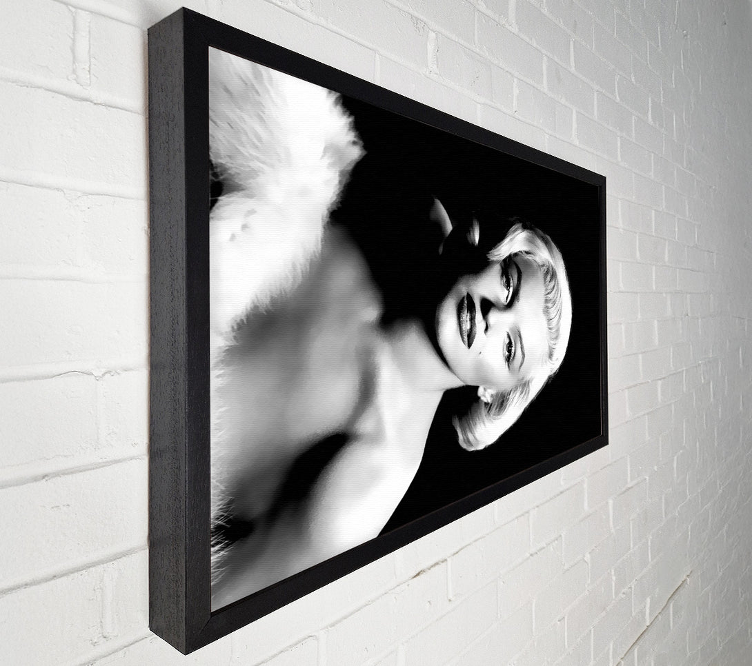 A Canvas Print of Marilyn Monroe Classic B n W Canvas Wall Art