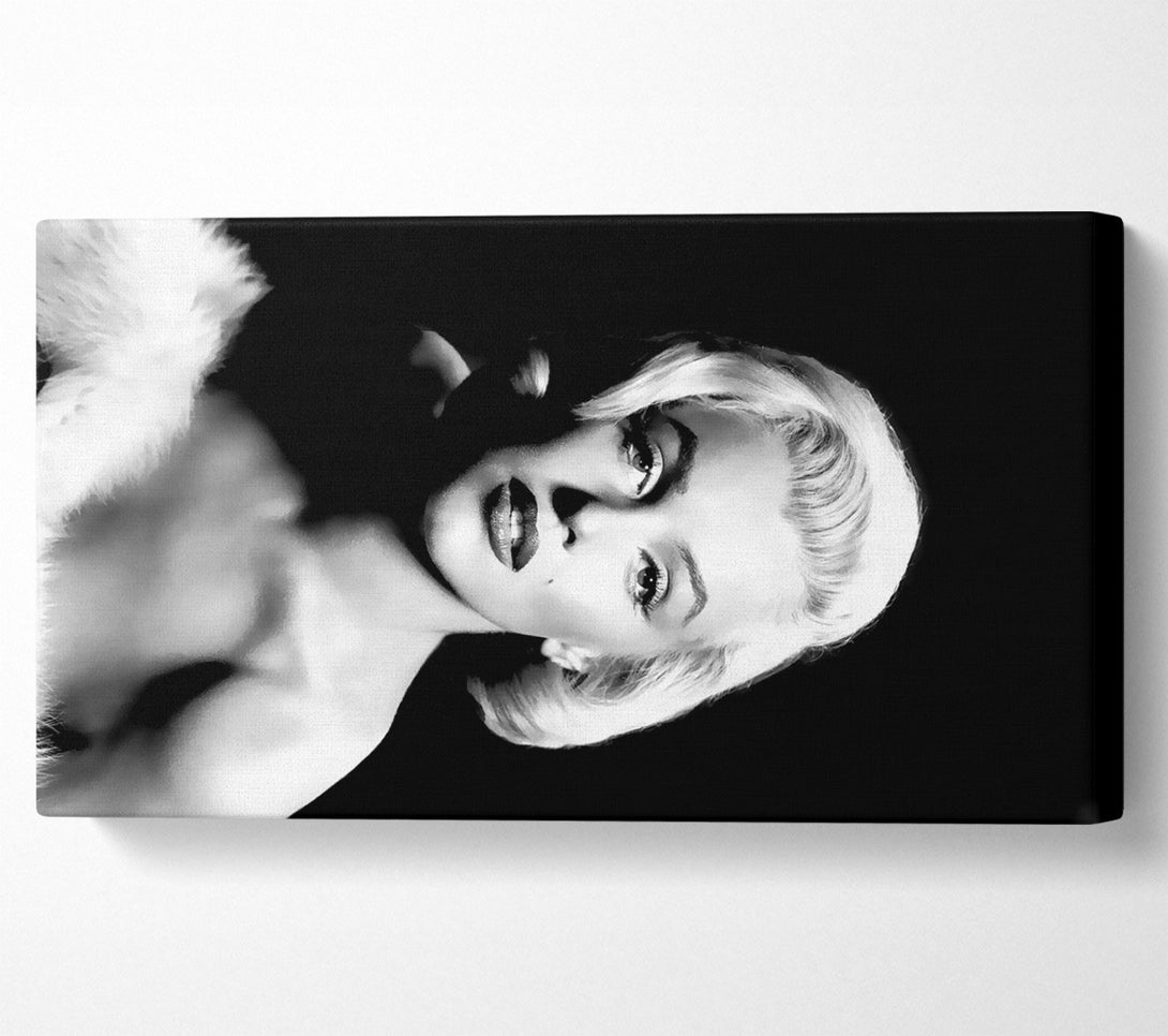  A Canvas Print of Marilyn Monroe Classic B n W Canvas Wall Art