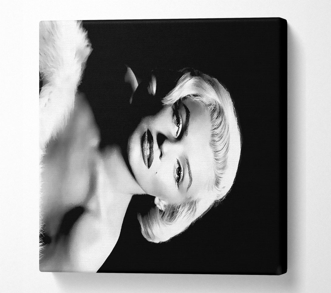  A Canvas Print of Marilyn Monroe Classic B n W Canvas Wall Art
