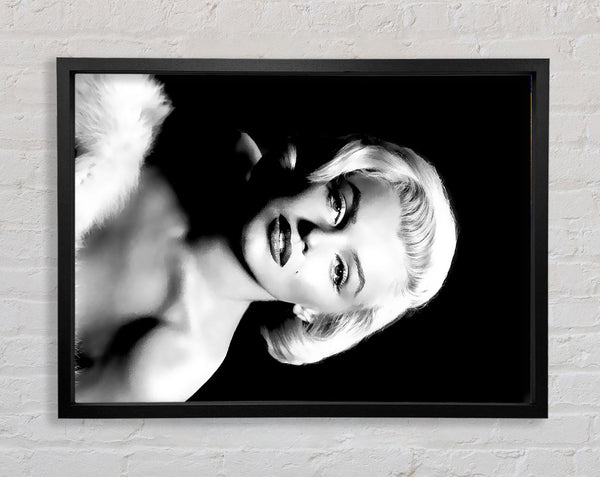 Marilyn Monroe Classic B n W Framed Print