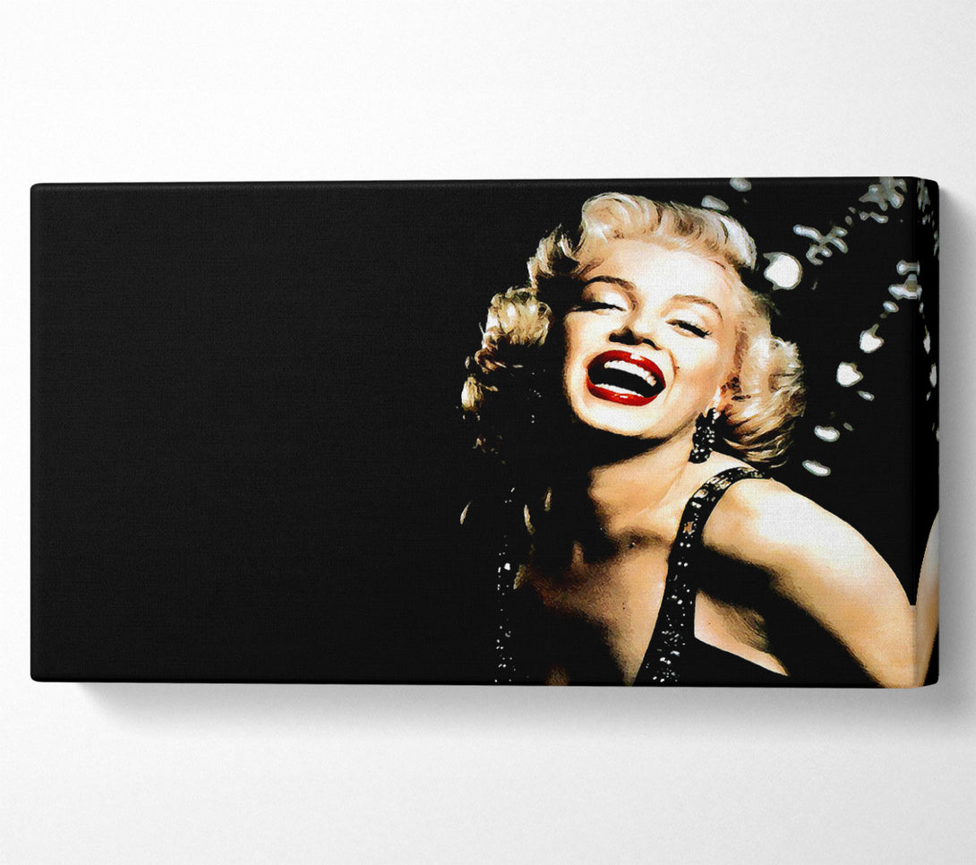  A Canvas Print of Marilyn Monroe Sparkle Canvas Print