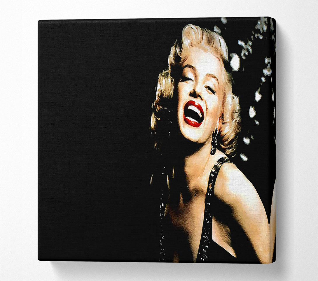  A Canvas Print of Marilyn Monroe Sparkle Canvas Print