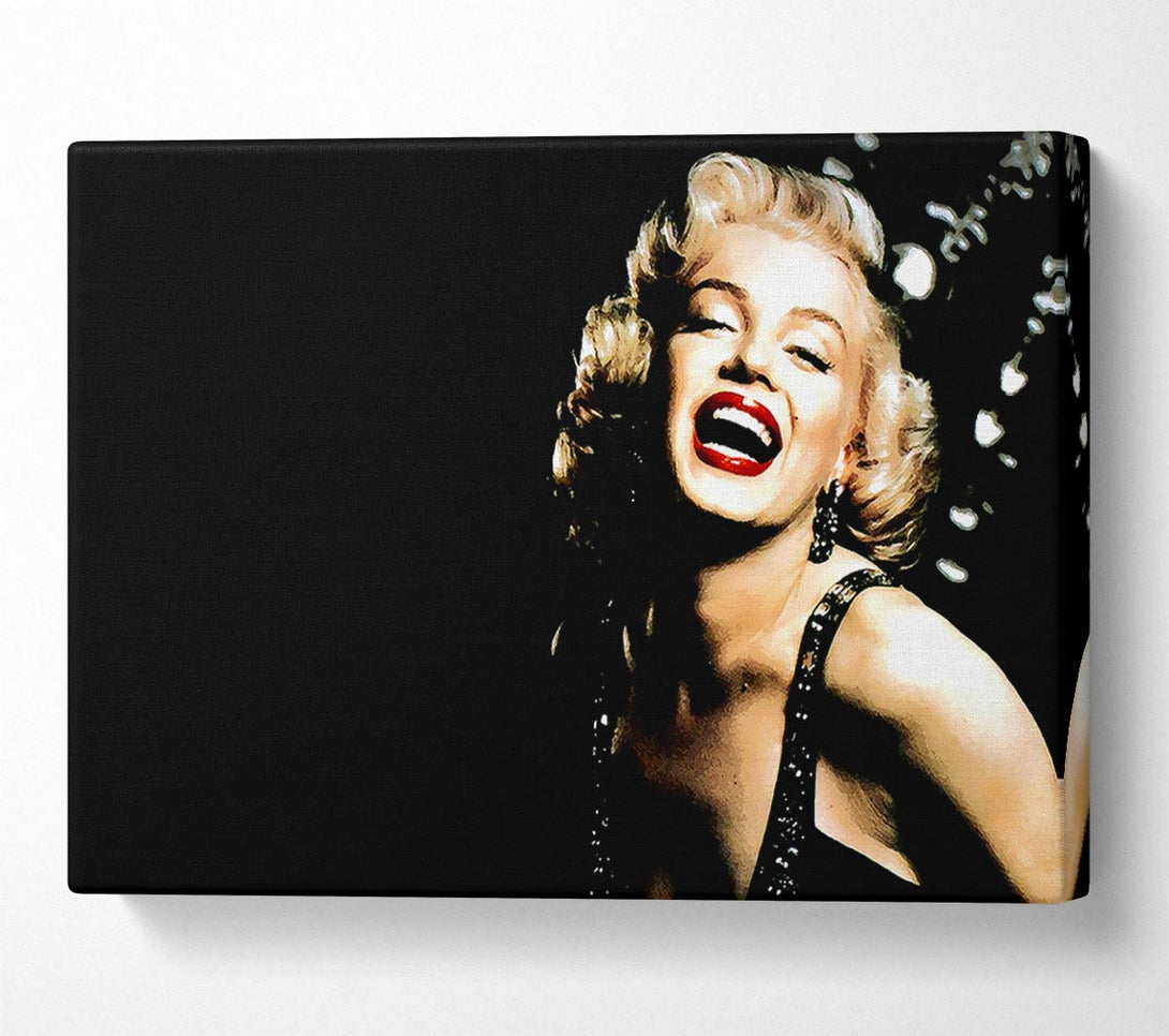  A Canvas Print of Marilyn Monroe Sparkle Canvas Print